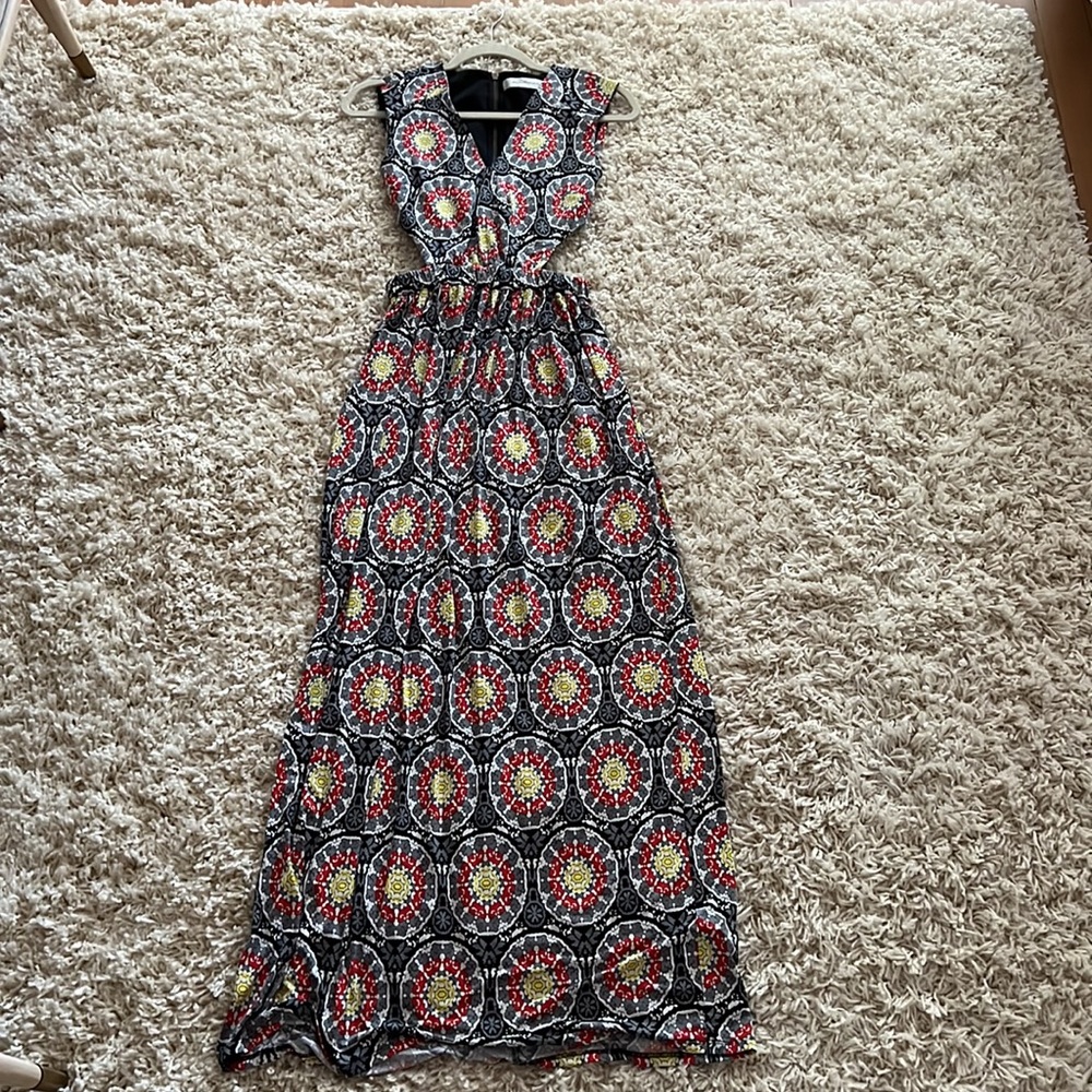 T Bags LA Maxi Cutout Dress